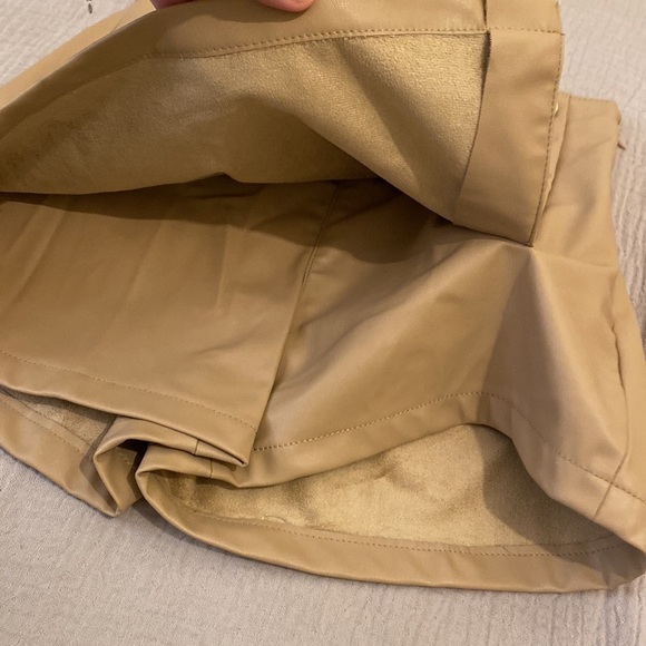 Zara carmel faux skorts . Size S - Picture 6 of 7